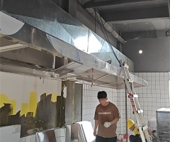 抽油烟罩现场